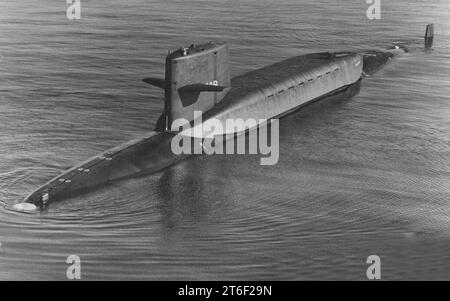 USS Patrick Henry (SSBN-599) nel 1960 Foto Stock