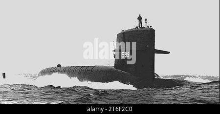 USS Patrick Henry (SSBN-599) Foto Stock