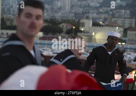 USS Porter, DDG 78, 6th Fleet, Destroyer, Haifa, Israele. (26410424282) Foto Stock