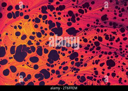 Intenso mix di colori vivaci. Design astratto di modelli di sfondo moderni Foto Stock