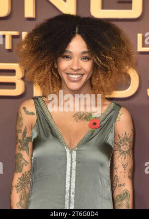 Yinka Bokinni partecipa ai Hunger Games: The Ballad of Songbirds & Snakes - World Premiere, al BFI IMAX di Londra, Inghilterra. REGNO UNITO. Giovedì 9 novembre 2023 - BANG MEDIA INTERNATIONAL FAMOUS PICTURES 28 HOLMES ROAD LONDON NW5 3AB REGNO UNITO tel 44 0 02 7485 1005 email: picturesfamous.uk.com Copyright: XJamesxWarrenx FP Hunger Games Prem 091 Foto Stock