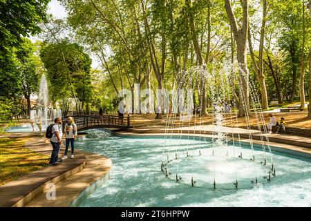 Turchia, Istanbul, Parco Gülhane Foto Stock
