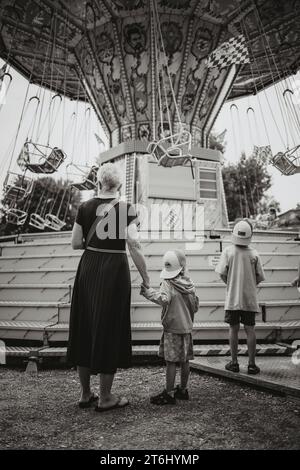 Fiera - Tänzelfest Kaufbeuren, Allgäu, Baviera, Germania Foto Stock