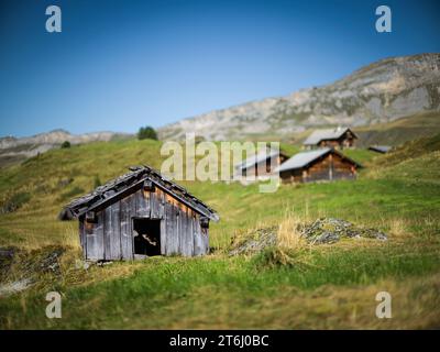 Il potere nelle Alpi svizzere Foto Stock