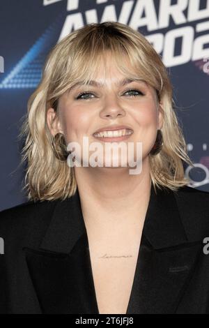 Cannes, Francia. 18 novembre 2022. Louane partecipa alla 25a NRJ Music al Palais des Festivals, il 10 novembre 2023 a Cannes, in Francia. Foto di David NIVIERE/ABACAPRESS.COM credito: Abaca Press/Alamy Live News Foto Stock