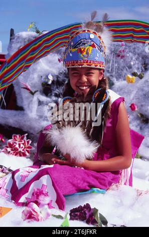 Trattato giorno Princess a Yakama Nation trattato giorno commemorazione, Yakama Indian Reservation, Toppenish, Washington Foto Stock