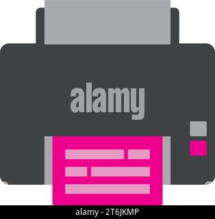 Icona forniture per ufficio vettore Illustrazione Vettoriale