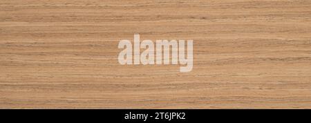 Motivo della texture del pannello in legno esotico marrone Teak Foto Stock