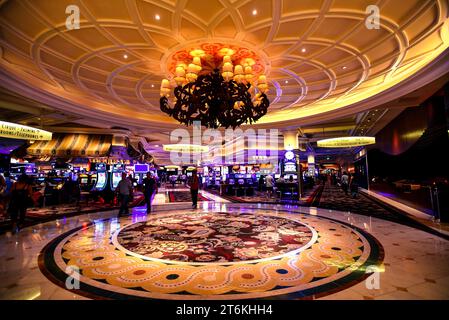 L'interno del Bellagio Hotel and Casino - Las Vegas, Nevada Foto Stock