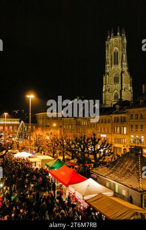 San Nicola a Friburgo (6 dicembre), Svizzera Foto Stock