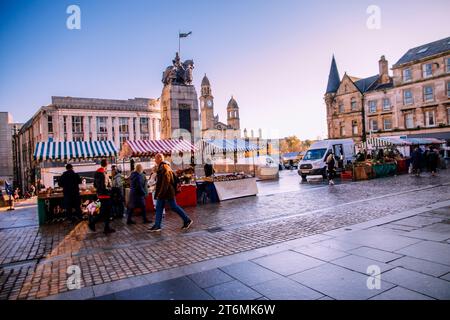 Paisley Cenotaph Remembrance Day, 11 novembre 2023 Foto Stock