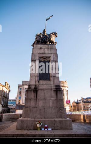 Paisley Cenotaph Remembrance Day, 11 novembre 2023 Foto Stock