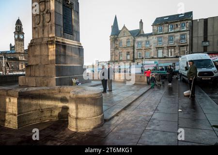 Paisley Cenotaph Remembrance Day, 11 novembre 2023 Foto Stock