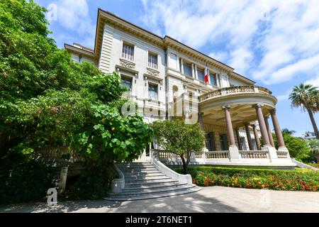 Museo Massena a Nizza, regione Costa Azzurra in Francia. Foto Stock