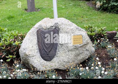 Rememberence Place per gli eroi della resistenza durante la seconda guerra mondiale ad Hattem Foto Stock