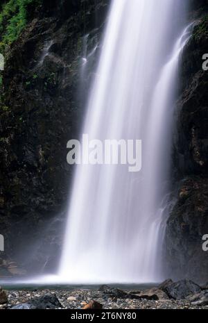 Frankin Falls, Mt Baker-Snoqualmie National Forest, Washington Foto Stock