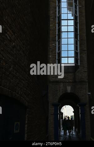 La causa di Maggie Blake a Shad Thames Foto Stock