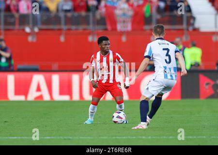 Largie Ramazani (Almeria), 11 NOVEMBRE 2023 - calcio / calcio : spagnolo "la Liga EA Sports" partita tra UD Almeria 1-3 Real Sociedad al Power Horse Stadium di Almeria, Spagna. (Foto di Mutsu Kawamori/AFLO) Foto Stock