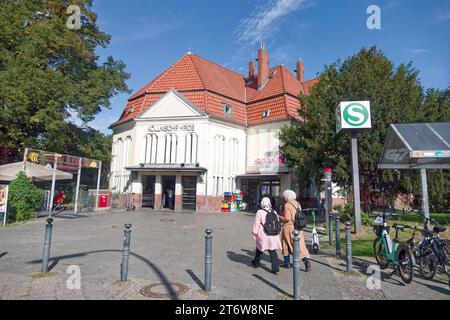 Köllnische Heide, S-Bahnhof, Neukölln, Berlino Foto Stock