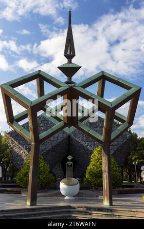 Monumento alla Pace del 228 nel 228 Peace Memorial Park, Taipei, Taiwan Foto Stock