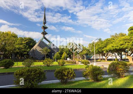 Monumento alla Pace del 228 nel 228 Peace Memorial Park, Taipei, Taiwan Foto Stock