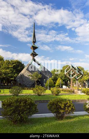 Monumento alla Pace del 228 nel 228 Peace Memorial Park, Taipei, Taiwan Foto Stock