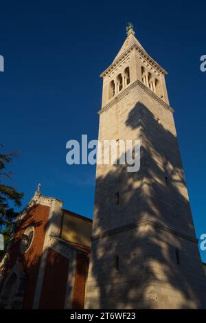 Chiesa di San Pelaguis, 1828, città Vecchia, Novigrad, Croazia Foto Stock