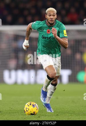 Bournemouth, Inghilterra, 11 novembre 2023. Joelinton del Newcastle United durante la partita di Premier League al Vitality Stadium di Bournemouth. Il credito fotografico dovrebbe leggere: Paul Terry / Sportimage Foto Stock