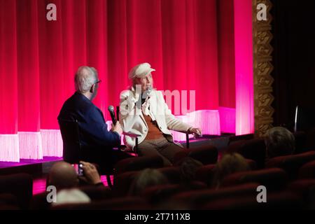 12 novembre 2023: L'attrice vincitrice del BAFTA Diane Ladd parla del suo nuovo film Isle of Hope con lo storico del cinema Leonard Maltin al Coronado Island Film Festival di Coronado, California, domenica 12 novembre. Diane ha recitato in film di registi di spicco come Roman Polanski, Martin Scorcese e David Lynch; è anche regista e produttore ed è la madre dell'attrice vincitrice di Oscar Laura Dern (Credit Image: © Rishi Deka/ZUMA Press Wire) SOLO PER USO EDITORIALE! Non per USO commerciale! Foto Stock