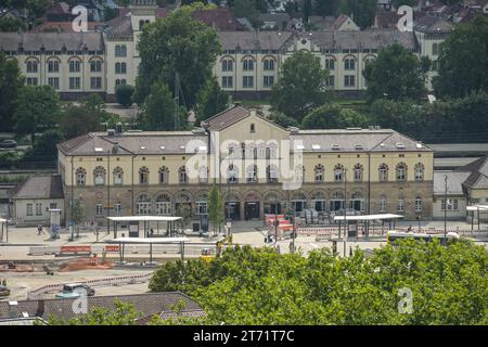 Hauptbahnhof, Tübingen, Baden-Württemberg, Deutschland Foto Stock