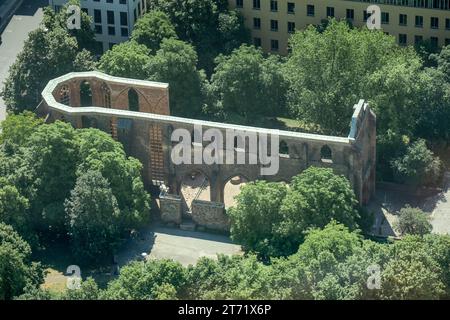 Ruine der Franziskaner-Klosterkirche, Klosterstraße, Mitte, Berlino, Deutschland *** didascalia locale *** , Berlino, Deutschland Foto Stock