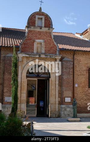 Museo romano, Saldaña, Palencia, Castiglia e León, Spagna nordoccidentale, Europa Foto Stock