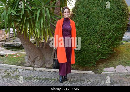 Roma, Italia. 13 novembre 2023. Alice Lupparelli partecipa al photocall della serie televisiva Rai 'un professore Second season' presso Rai via Teulada. Credito: SOPA Images Limited/Alamy Live News Foto Stock