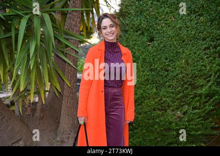 Roma, Italia. 13 novembre 2023. Alice Lupparelli partecipa al photocall della serie televisiva Rai 'un professore Second season' presso Rai via Teulada. Credito: SOPA Images Limited/Alamy Live News Foto Stock