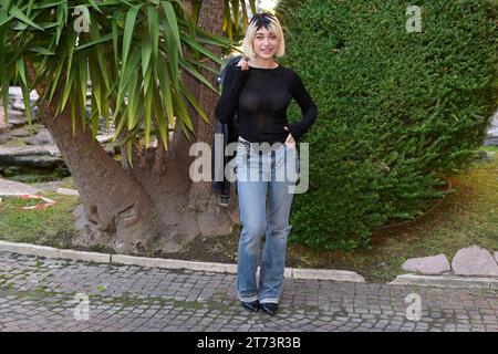 Roma, Italia. 13 novembre 2023. Margherita Aresti partecipa al photocall della serie televisiva Rai 'un professore Second season' presso Rai via Teulada. (Foto di Mario Cartelli/SOPA Images/Sipa USA) credito: SIPA USA/Alamy Live News Foto Stock