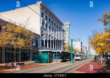 Shea Performing Arts Center nel centro di Buffalo, New York, Stati Uniti. Foto Stock