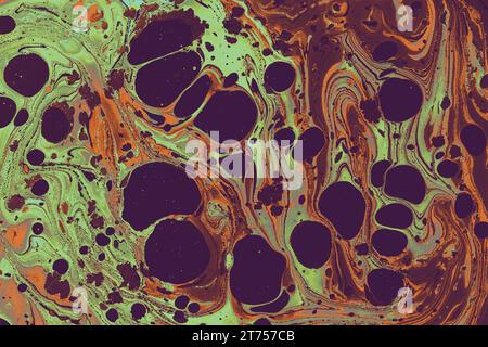 Intenso mix di colori vivaci. Design astratto di modelli di sfondo moderni Foto Stock