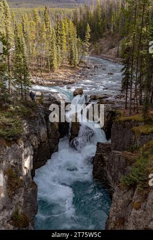 Banff and Jasper National Parak in Alberta, Canada Foto Stock