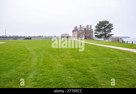 Fort Niagara, Old Fort Niagara, sul lago Ontario Foto Stock