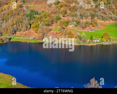 Paesaggio autunnale di Rydal, nell'area Lake District della Cumbria, Regno Unito. Foto Stock