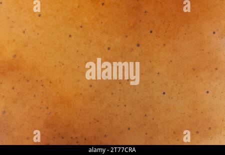 schiuma di caffè, consistenza o sfondo, primi piani estremi Foto Stock