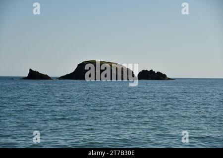 Kilfarrasy Beach, Kilfarrasy, County Waterford, Irlanda Foto Stock