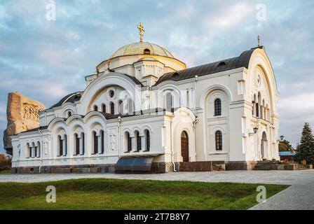 Cattedrale della guarnigione di Brest di San Nicola, Bielorussia Foto Stock