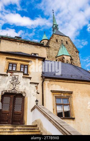 Castello di Sternberk nella regione di Olomouc nella Repubblica Ceca. Foto Stock