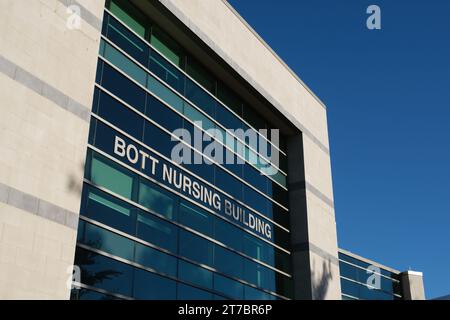 Bott Nursing Building presso la Michigan State University, East Lansing Michigan USA Foto Stock