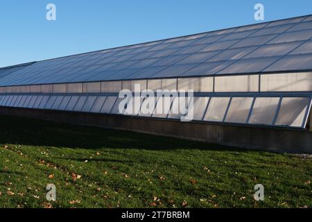 Plant Science Greenhouse nel campus della Michigan State University, East Lansing Michigan USA Foto Stock