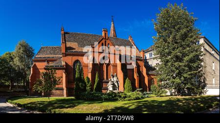 Cappella della Facoltà Teologica dell'AMU a Poznan, Polonia. Seminario Arcivescovo. Foto Stock