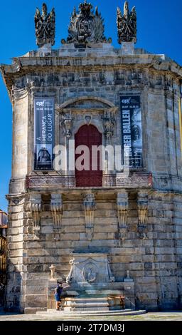 Chafariz do Anjo, Centro Portugues de Fotografia (Centro portoghese di Fotografia), Porto, Portogallo Foto Stock