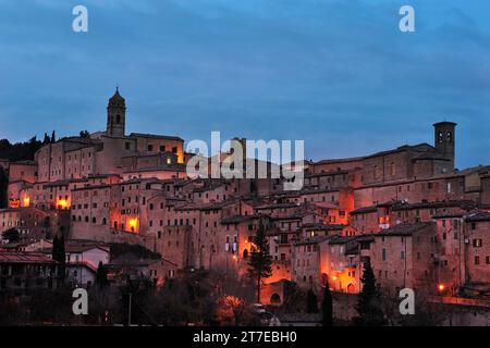 Serra San Quirico. Marche. Italia Foto Stock