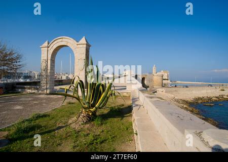 Forte di Sant'antonio. Trani. Puglia. Italia Foto Stock